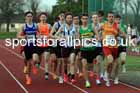 The 1500 metres, 2025 NEGP No. 1, Monkton Stadium, Jarrow. Photo: David T. Hewitson/Sports for All Pics
